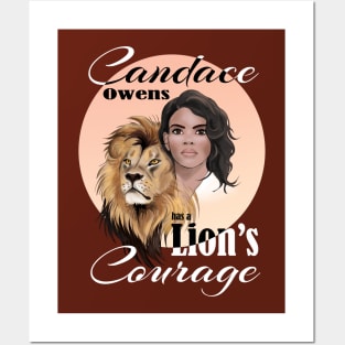Candace Owens has a Lion's Courage Posters and Art